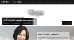 Desktop Screenshot of elizabethmcqueen.com